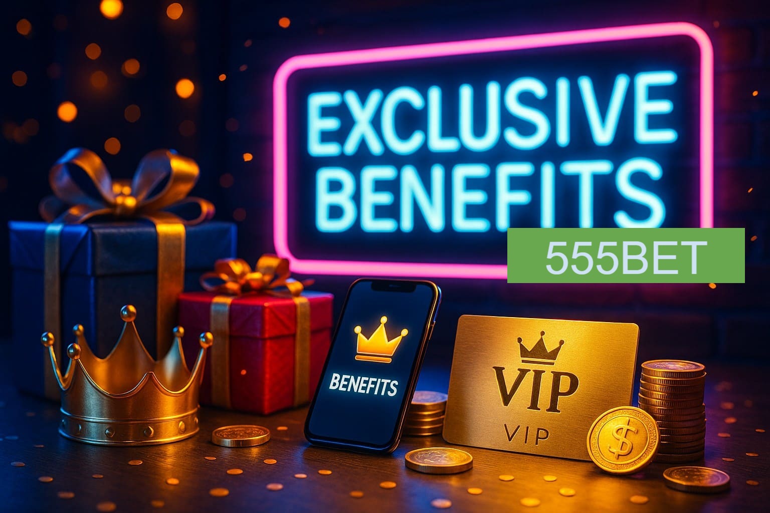 Benefícios do 555BET