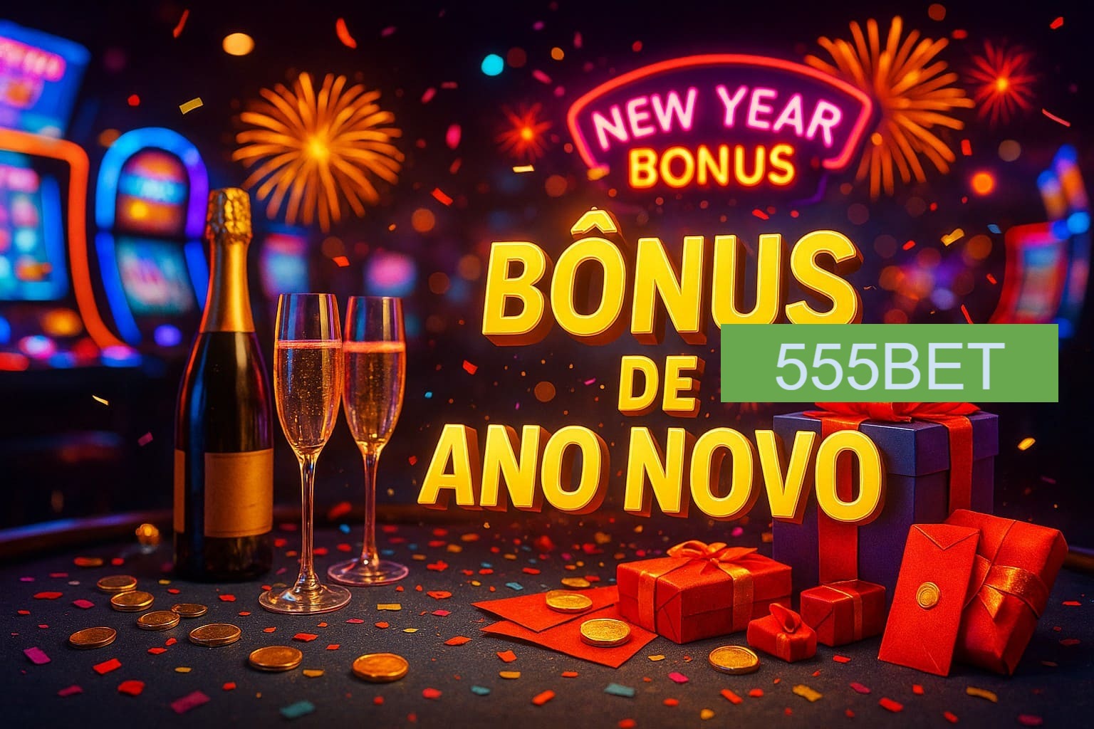 Promoções de Ano Novo no 555BET